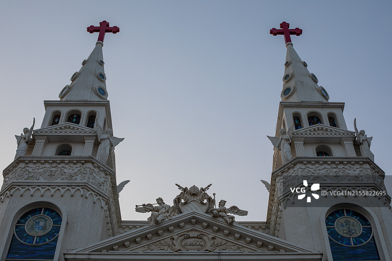 参观金奈安娜瓦伊兰坎尼教堂图片素材