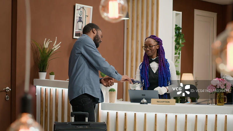 一起工作的商业伙伴图片素材