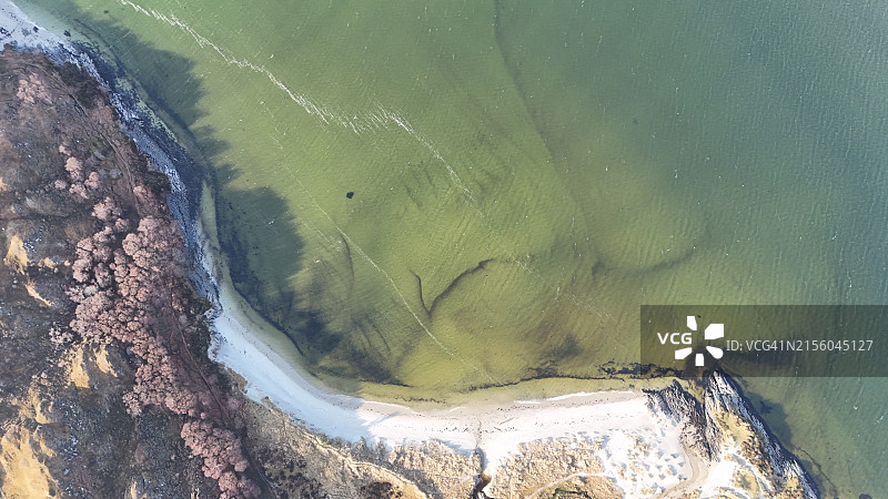 英国马莱格海上航拍图片素材
