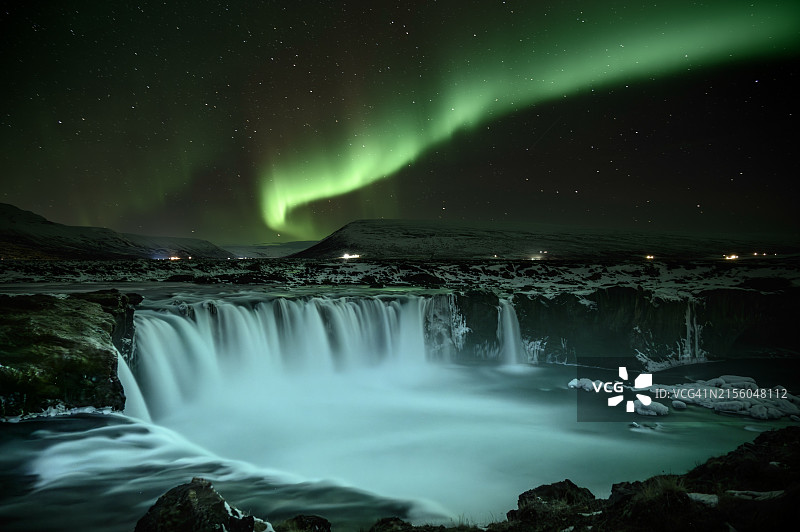 瀑布景观图片素材