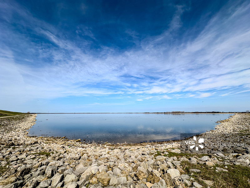 美国密歇根州马斯基根海天景色图片素材