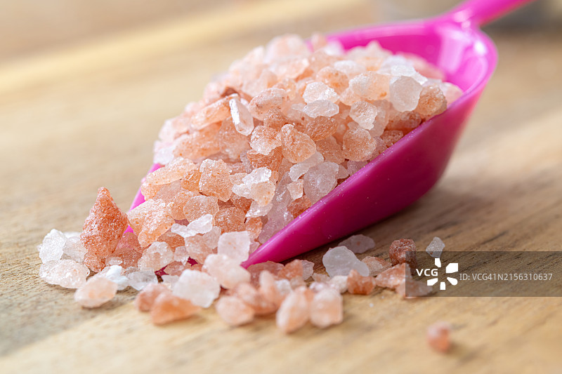 喜马拉雅盐勺图片素材