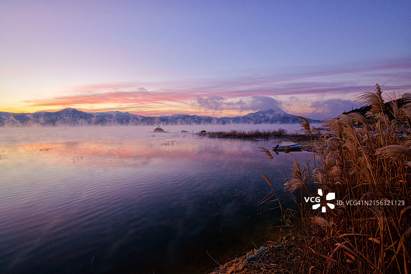 忠清北道清州市文义面大清湖图片素材