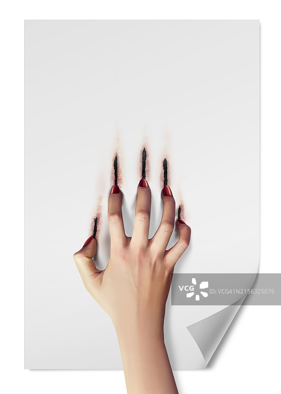 手部伤口图形图片素材