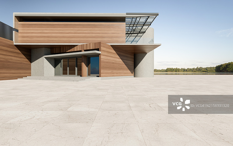 现代住宅大理石地板图片素材