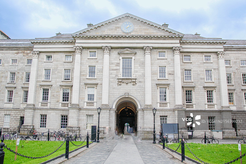 都柏林圣三一学院图片素材