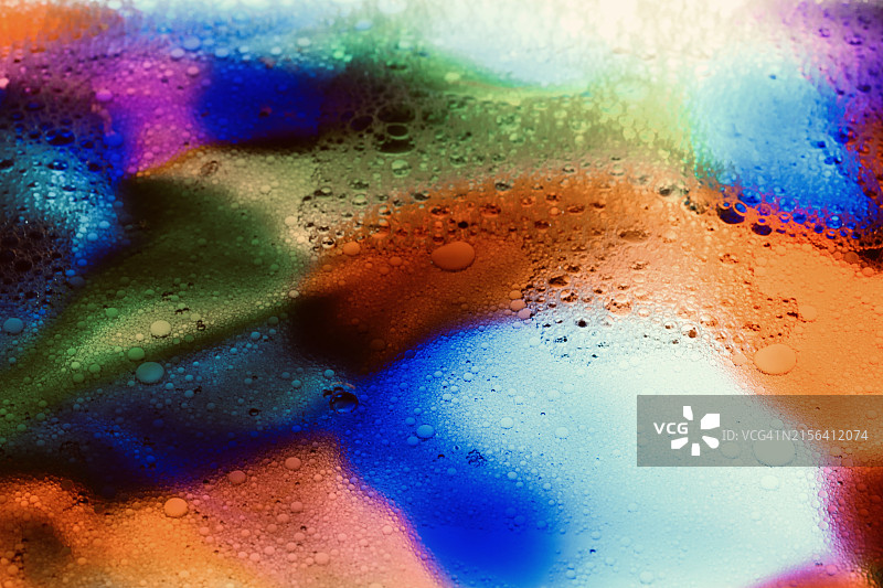 绚丽的灯光色彩图片素材