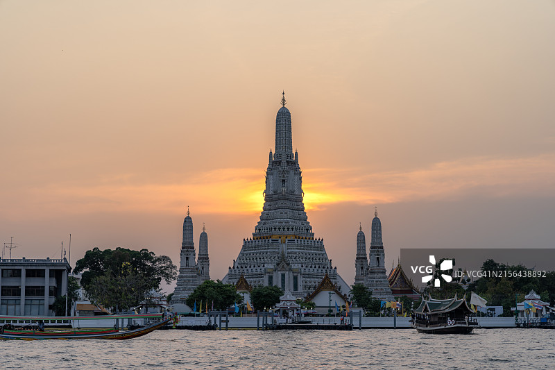 泰国曼谷的黎明寺地标图片素材