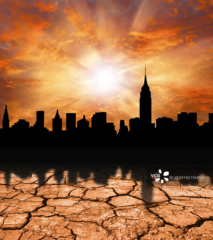 气候变化概念插图图片素材