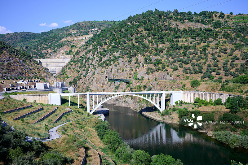 杜罗河水坝图片素材