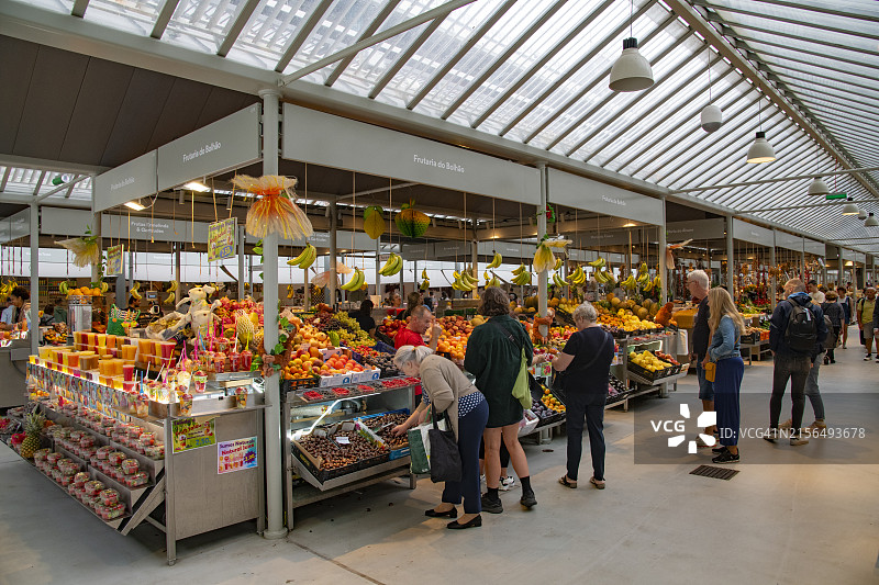 葡萄牙波尔图Bolhao市场图片素材