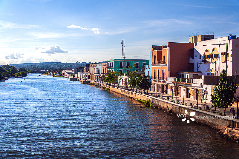 古巴马坦萨斯，马坦萨斯湾全景图片素材