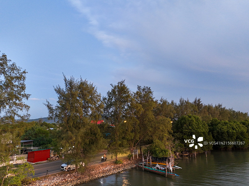 小镇海岸风光图片素材