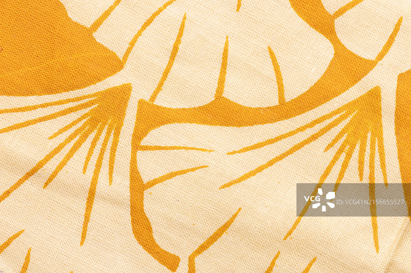 印度亚麻布面料无缝图案纹理背景图片素材