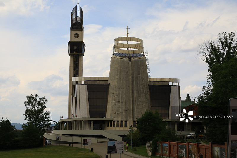 圣傅天娜·科瓦尔斯卡圣殿图片素材