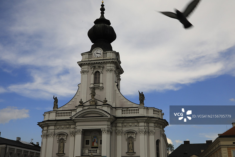 圣母献堂大教堂 - 教皇约翰保罗二世(卡罗尔·沃伊蒂瓦)童年教堂图片素材