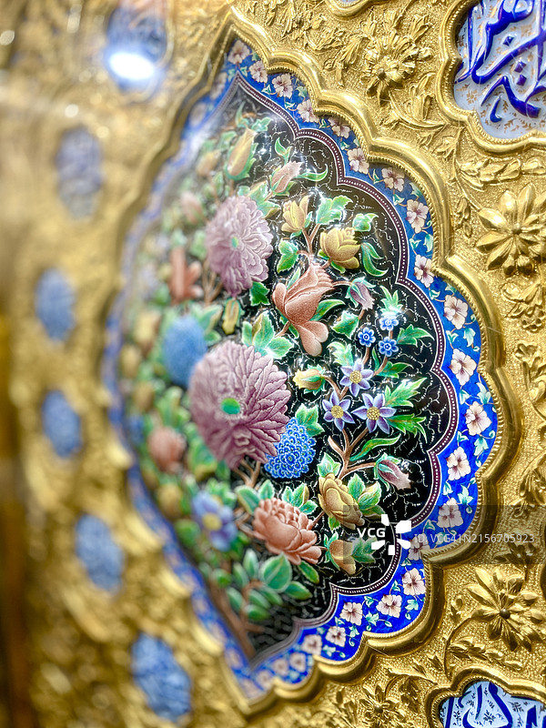 伊拉克卡尔巴拉伊玛目侯赛因圣地，2022年5月7日图片素材