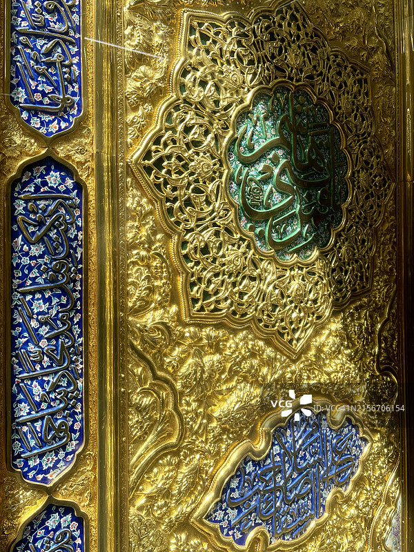 伊拉克卡尔巴拉伊玛目侯赛因圣地，2022年5月7日图片素材