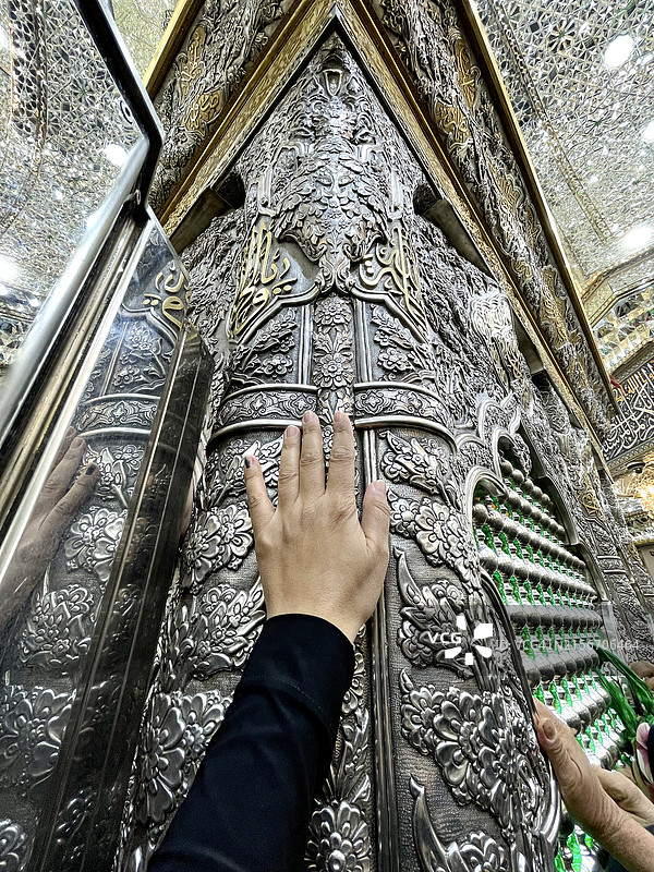 伊拉克卡尔巴拉伊玛目侯赛因圣地，2022年5月7日图片素材