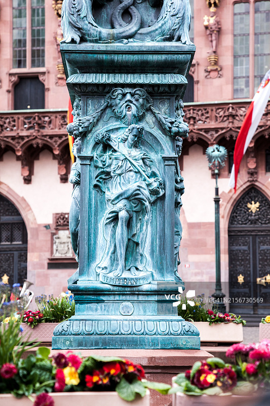 法兰克福罗马贝格广场图片素材