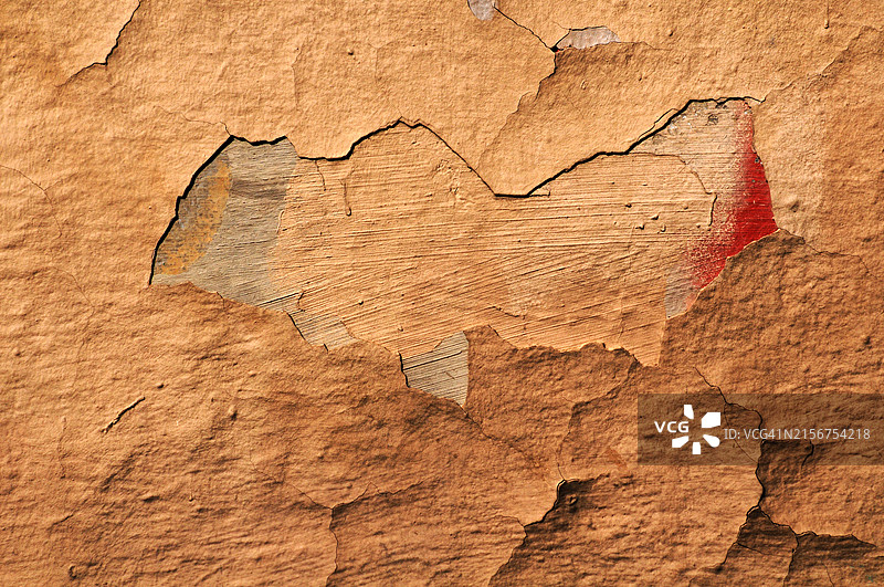 老旧的裂纹墙壁图片素材