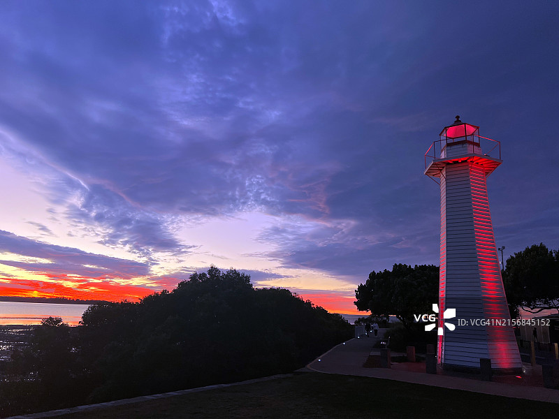 克利夫兰角灯塔图片素材