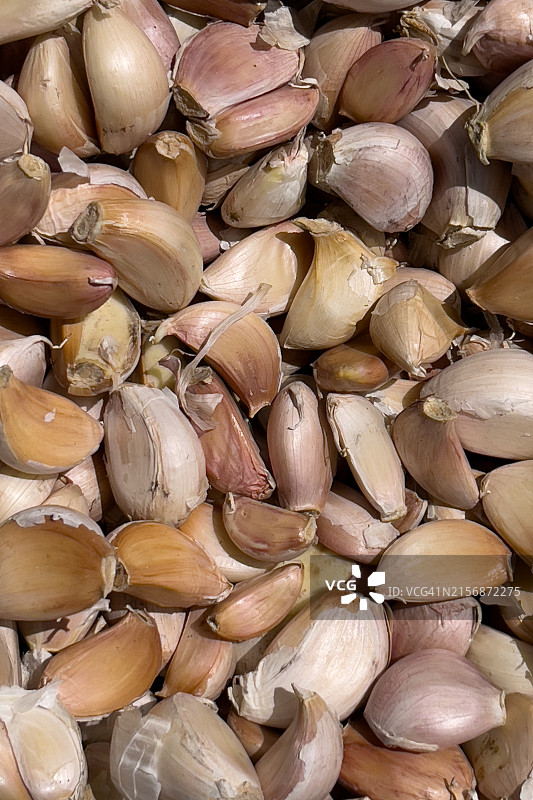 大蒜特写图片素材