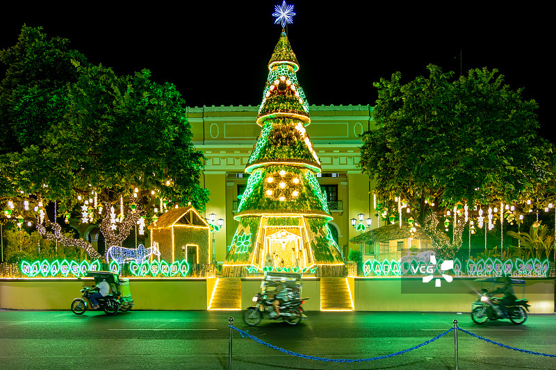 菲律宾吕宋岛伊罗戈斯地区维甘市，东南亚图片素材