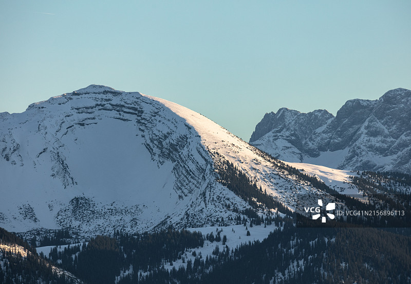 冬天的Gebirgslandschaft图片素材