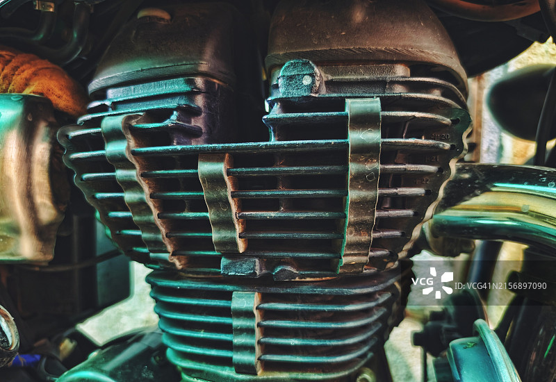 摩托车发动机图片素材