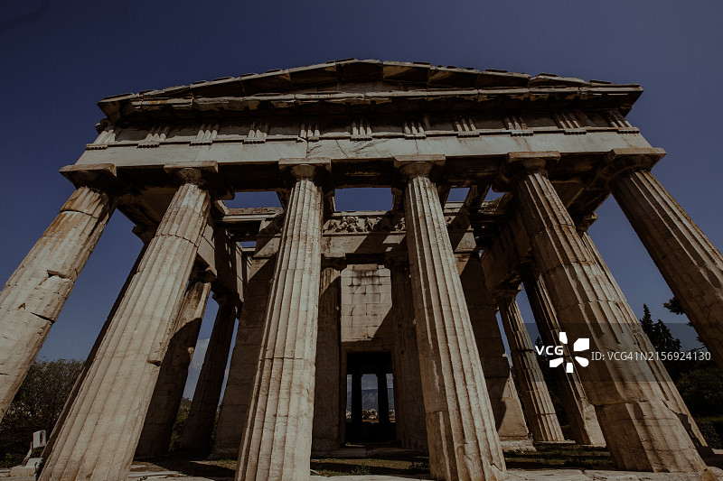 希腊雅典赫菲斯托斯神庙图片素材