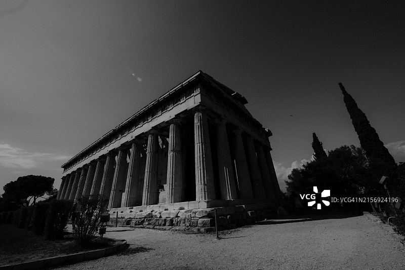 希腊雅典赫菲斯托斯神庙图片素材