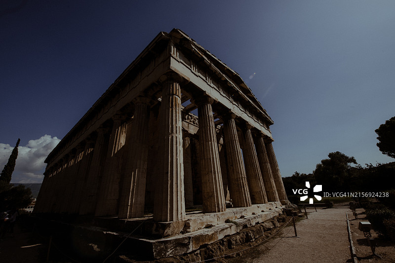 希腊雅典赫菲斯托斯神庙图片素材