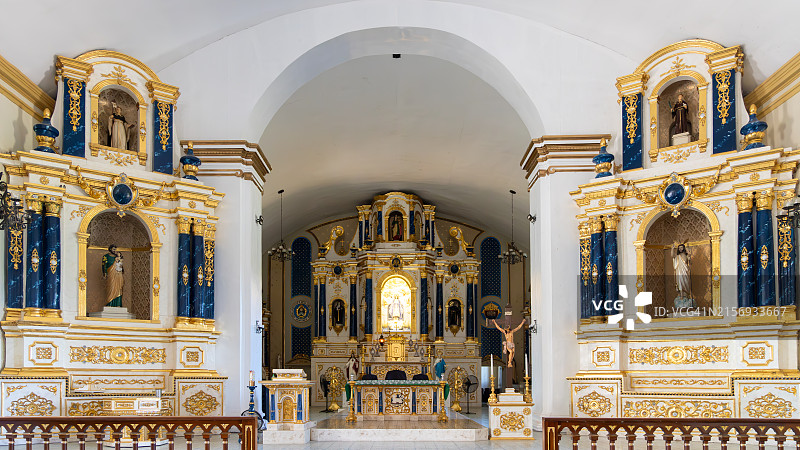 菲律宾伊罗戈斯苏尔省圣玛利亚教堂图片素材
