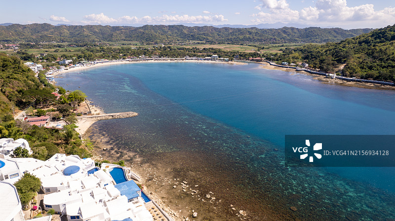 菲律宾吕宋岛伊罗戈斯圣地亚哥，东南亚图片素材
