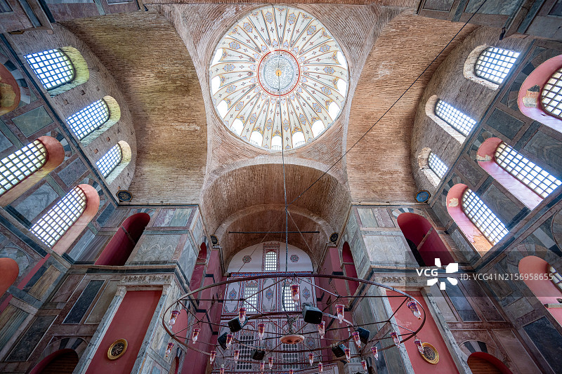 伊斯坦布尔法提赫区的卡伦德哈内清真寺图片素材