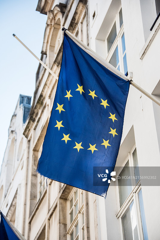 欧盟旗图片素材