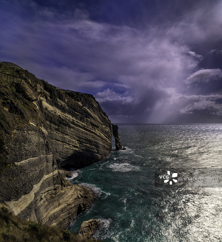 告别角拱门图片素材