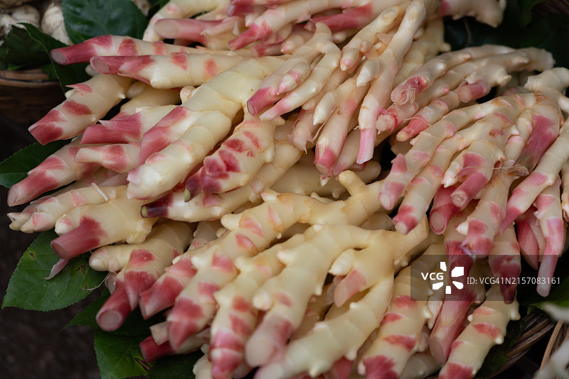 市场里摆放整齐的各种蔬菜图片素材