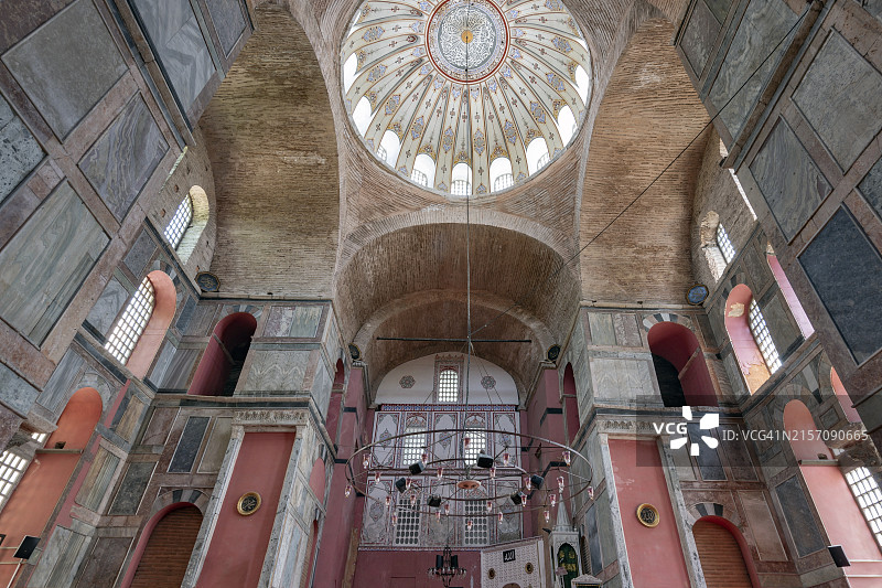 土耳其伊斯坦布尔的卡伦德哈内清真寺（克里奥提萨圣母教堂）图片素材