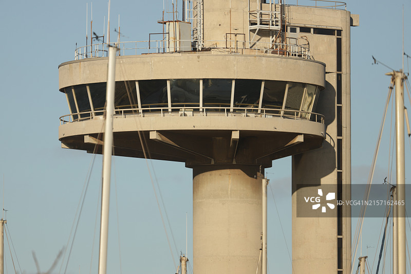 法国博克港的船长塔楼照片图片素材