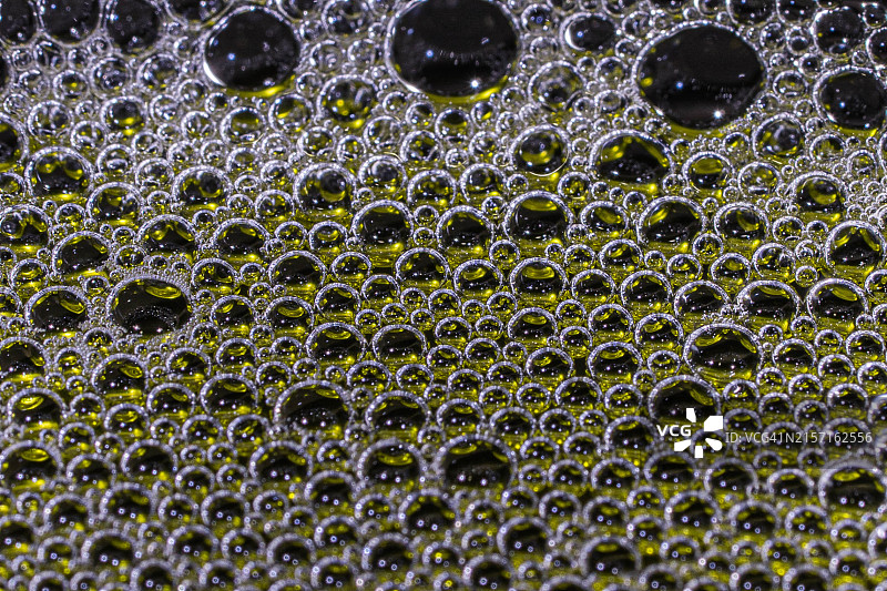 气泡全画幅拍摄图片素材