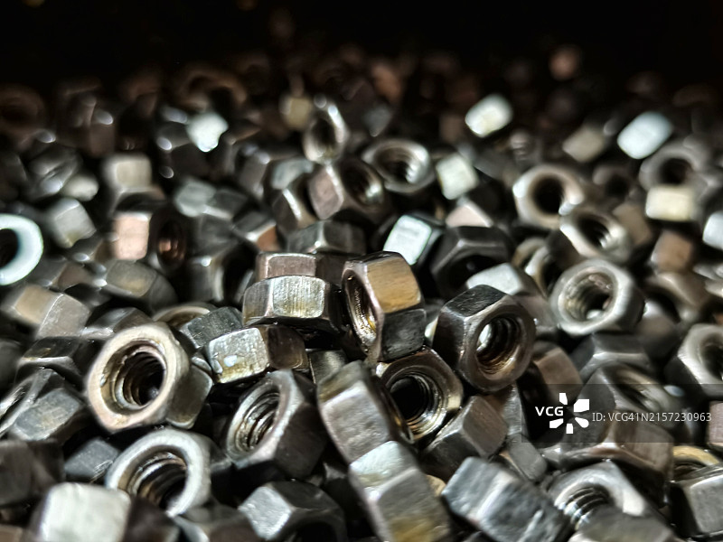 六角螺母图片素材