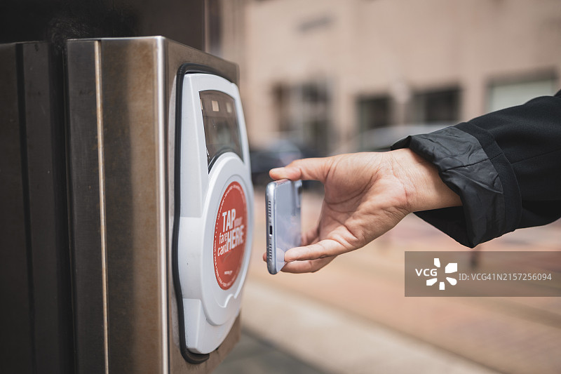 非接触式支付图片素材