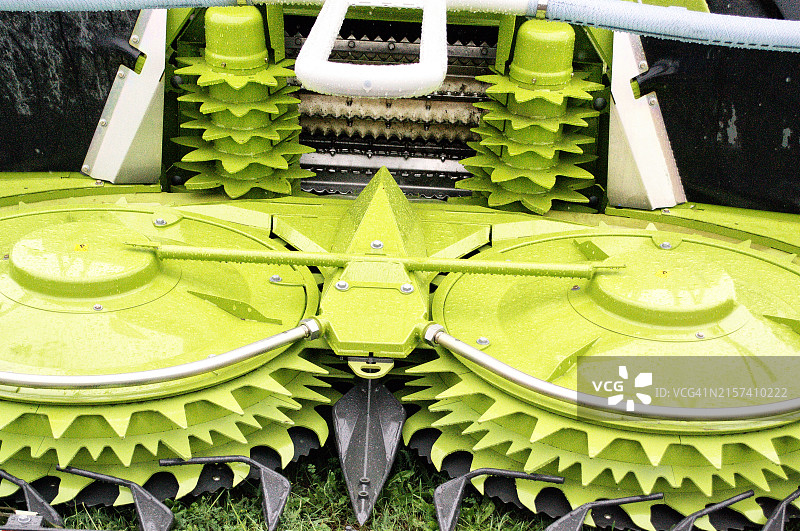 带旋转刀片的农业机械设备图片素材