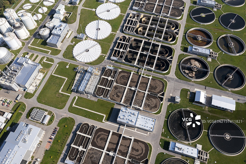 污水处理厂图片素材