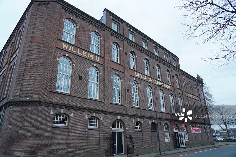 荷兰斯海尔托亨博斯前威廉二世雪茄工厂外立面图片素材