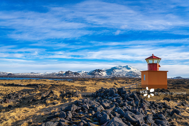 斯奈菲尔冰川国家公园背景下的图片素材