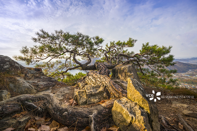 全罗北道完州郡云岩山风景图片素材