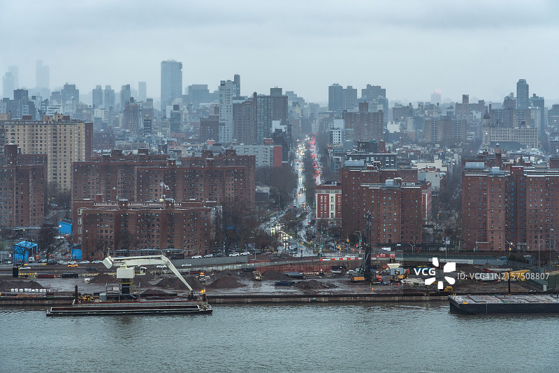 纽约下东区的公共住房图片素材